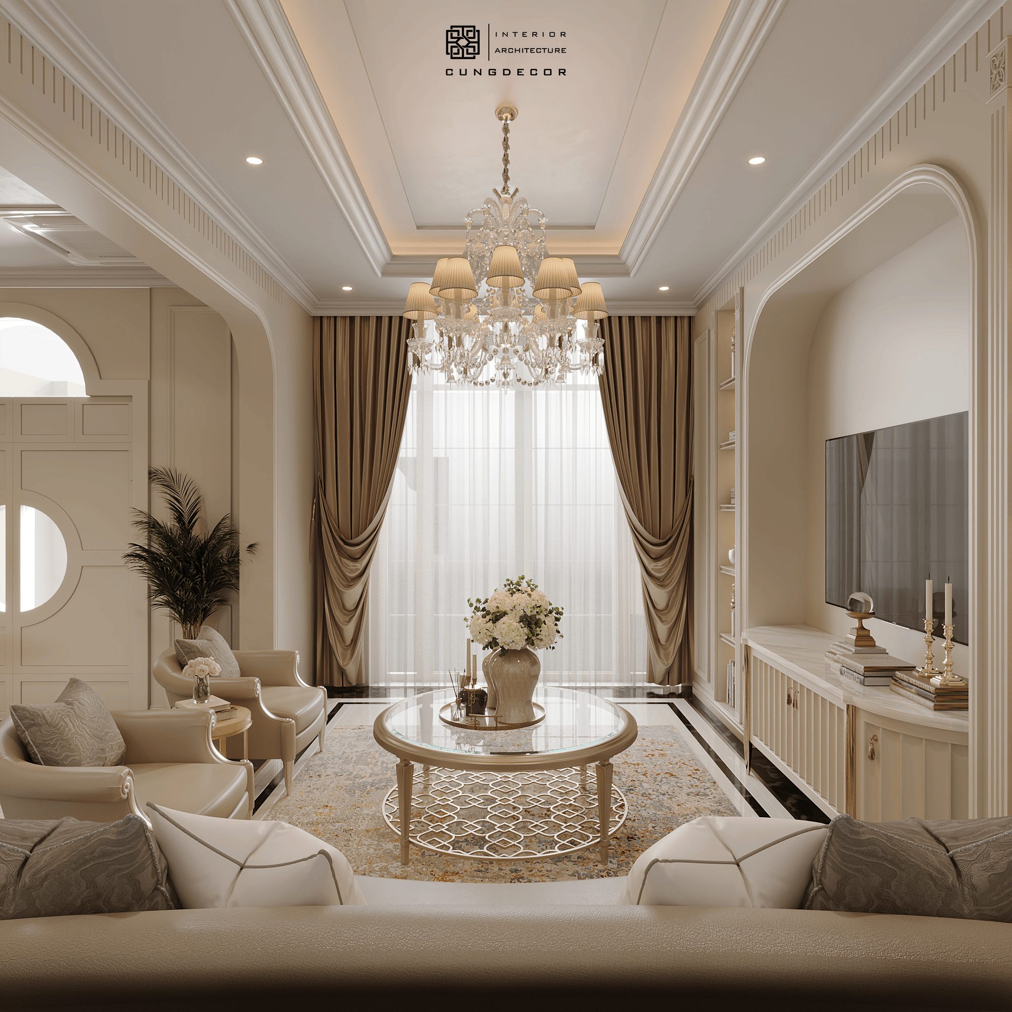 biệt thự tân cổ điển